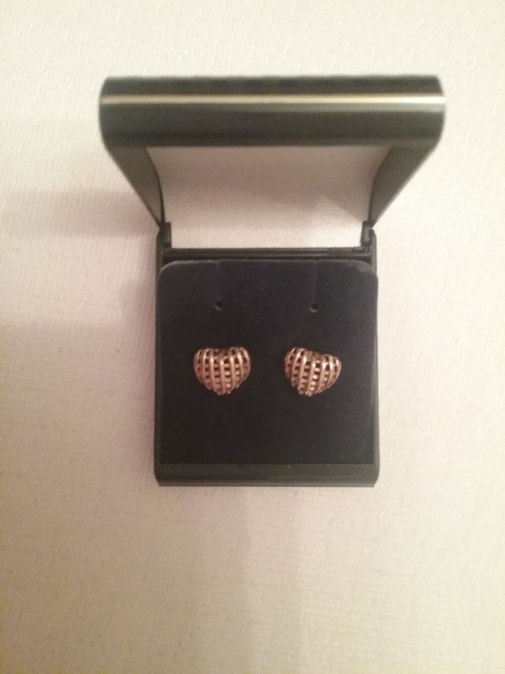 boucles d'oreilles en plaque or Bijoux et montres