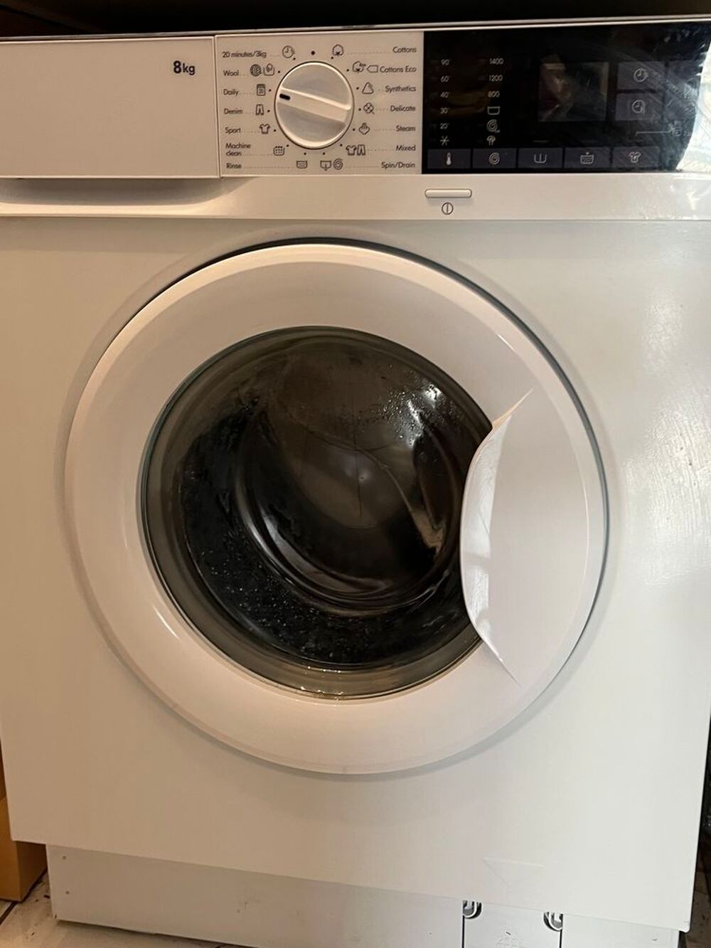 Machine &agrave; laver - Lave linge int&eacute;gr&eacute; Electroménager