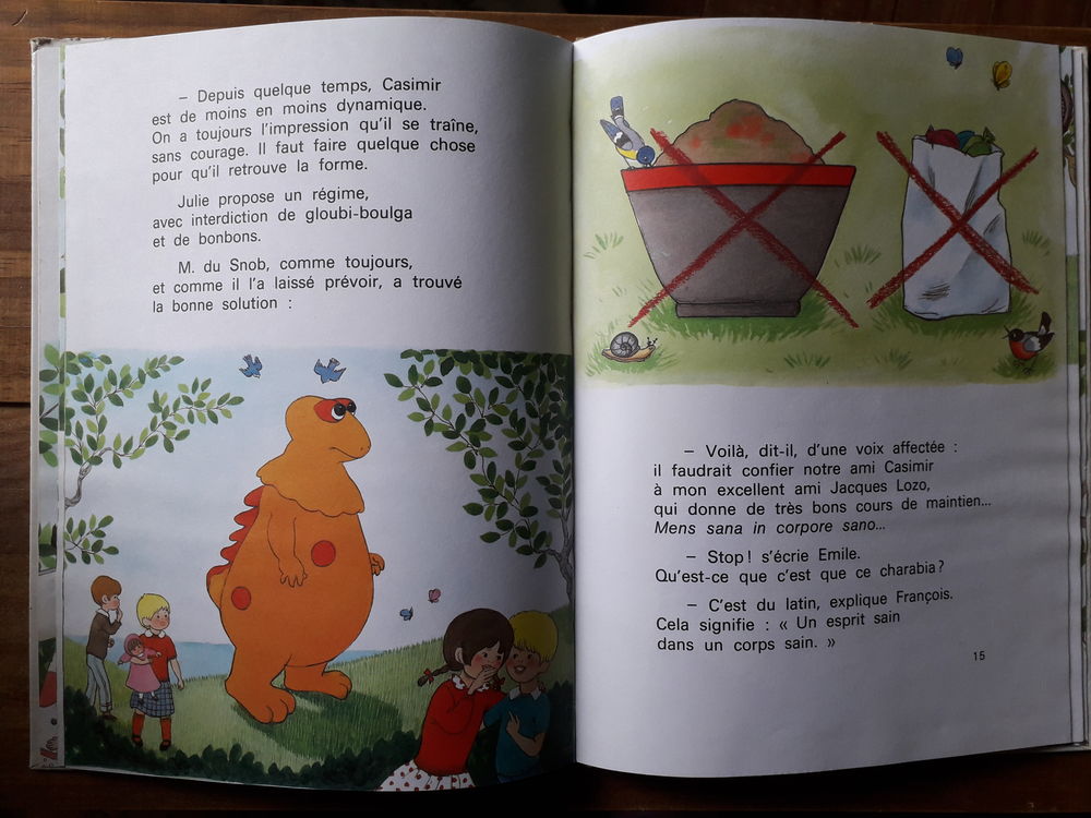 BD : CASIMIR choisit son sport : 1979 Livres et BD