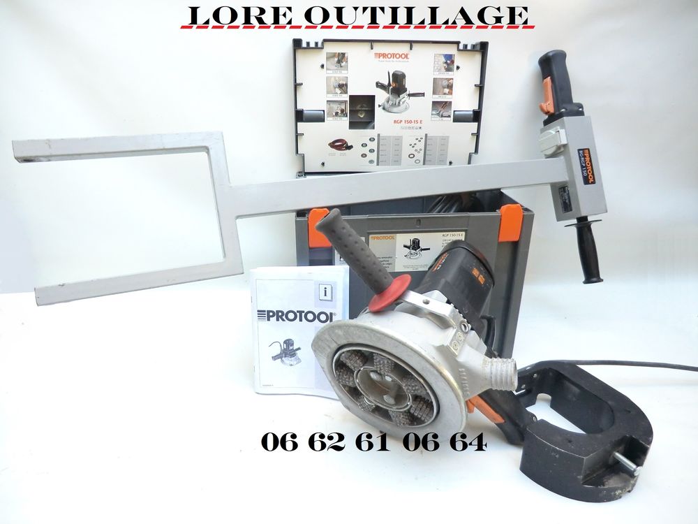 PROTOOL RGP 150 15E - Ponceuse - rabot b&eacute;ton Bricolage