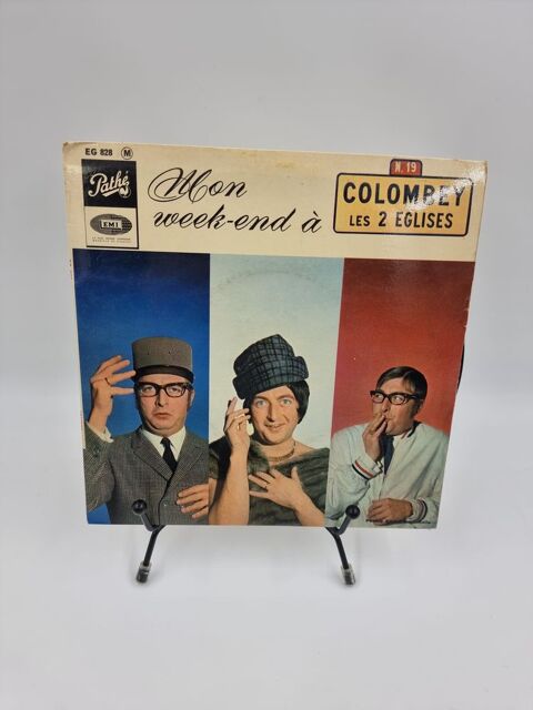 Vinyle 45 tours Mon Week-end à Colombey : Les 2 Églises 2 Vulbens (74)