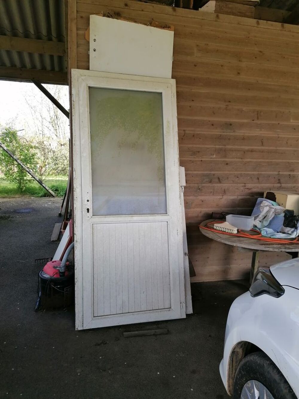 Porte et fen&ecirc;tre en PVC Balnc Bricolage