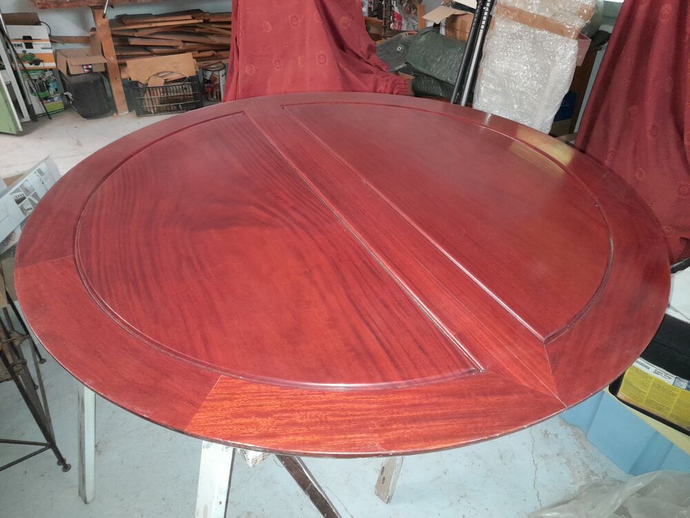 Plateau de table en acajou Meubles