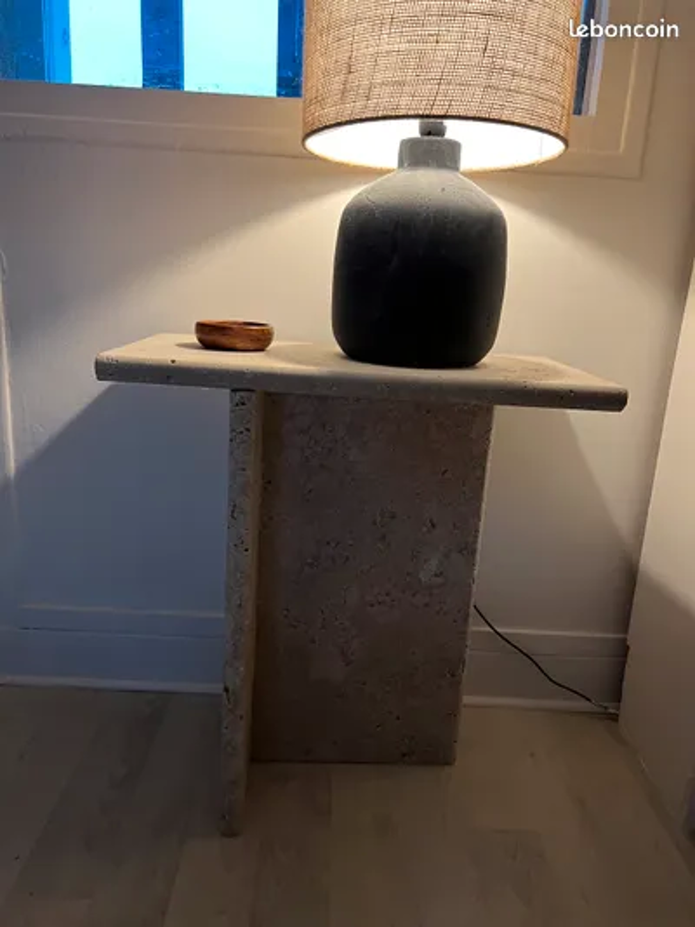 Table en travertin Meubles