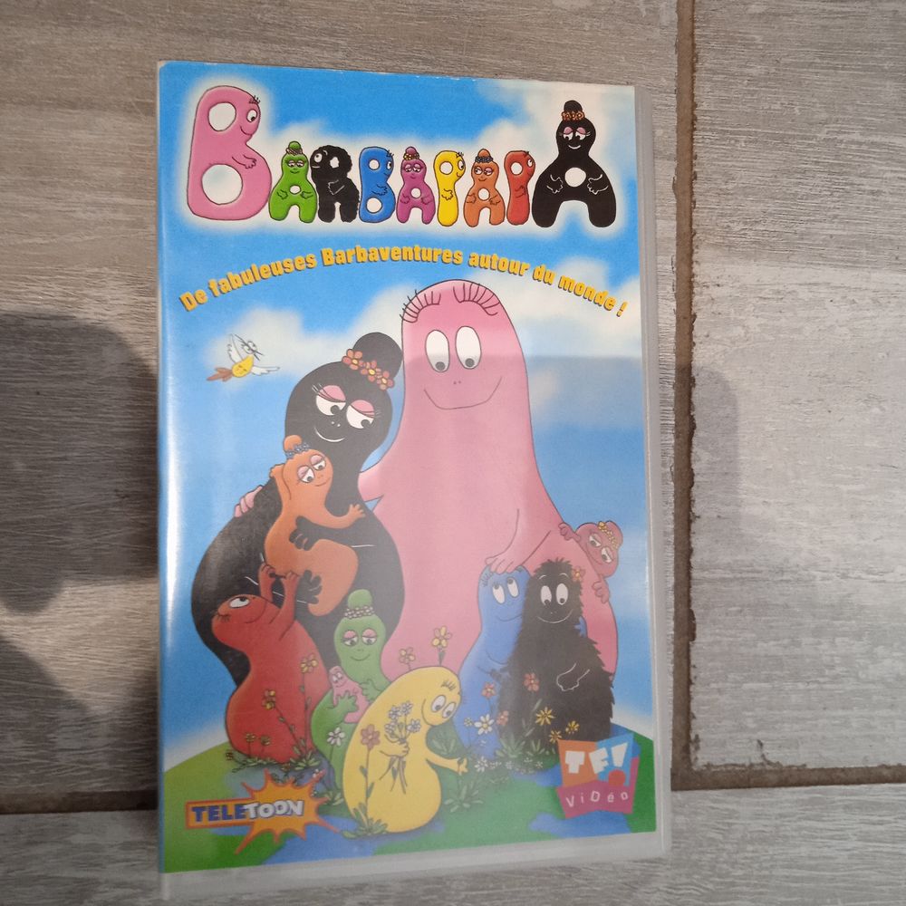 Cassettes VHS Barbapapa lot de 2 DVD et blu-ray