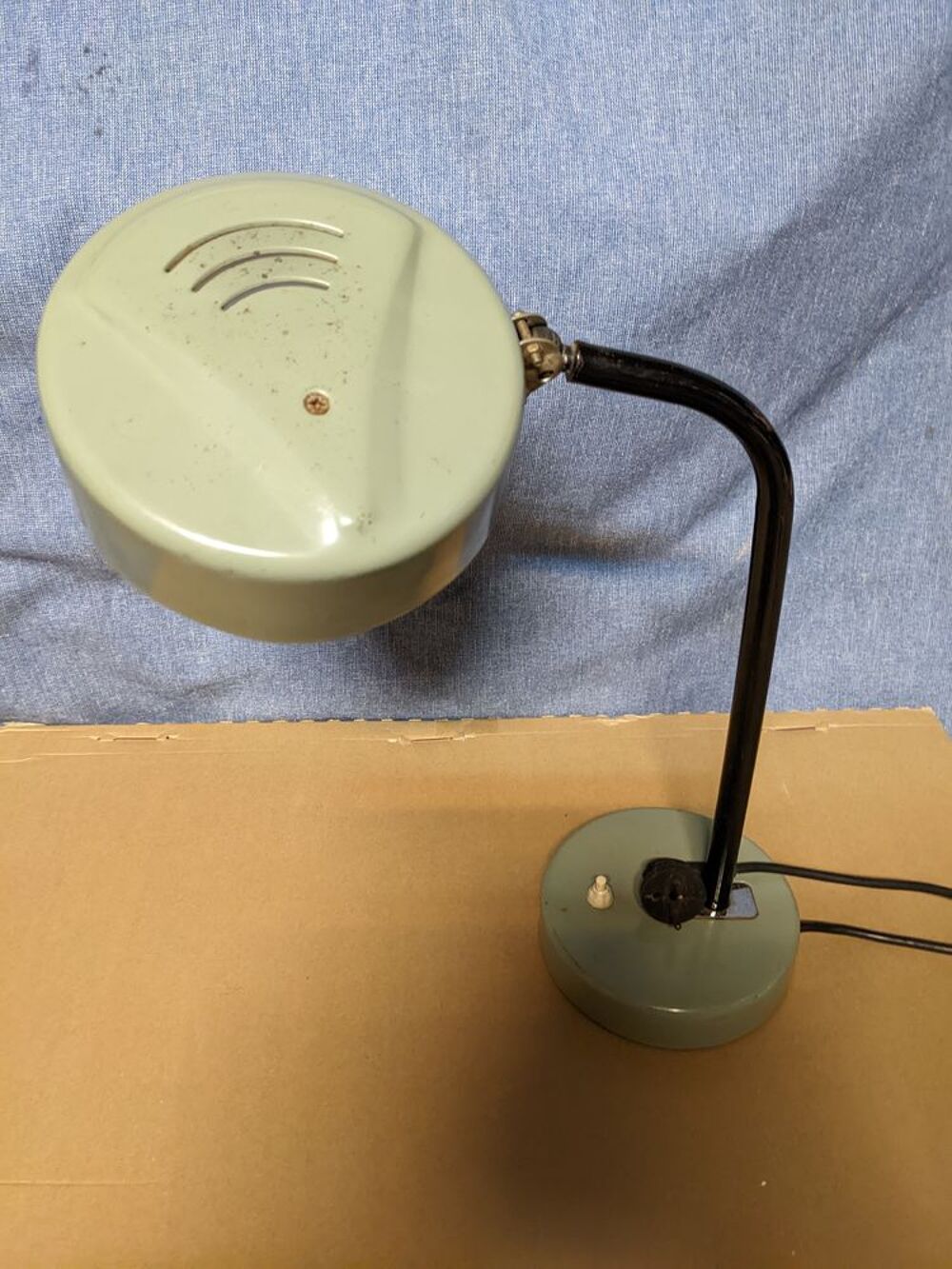 Lampe militaire vintage 1950 Allemagne de l'est ou URSS en p Décoration