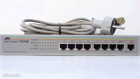 Routeur commutateur 8 ports 100 Mbits ALLIED TELESYN 9 Beauchamp (95)