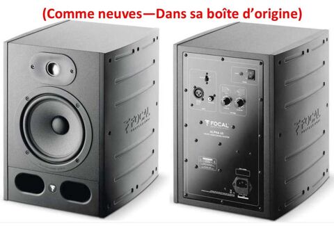 2 coutes Studio Pro Focal Alpha 65
(STUDIO NON FUMEUR) 480 Cergy (95)