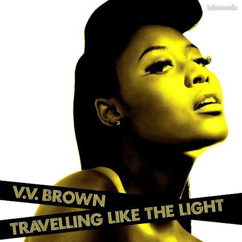 Cd V.V. Brown ?? Travelling Like The Light (etat neuf) CD et vinyles