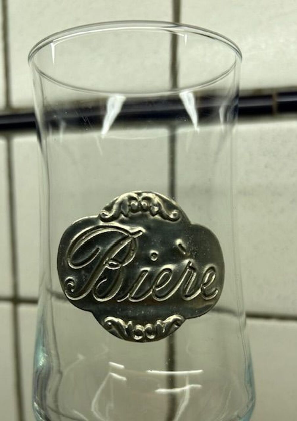 6 VERRES pastis + 2 CHOPES bi&egrave;re " ETAIN " Cuisine