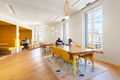 Un acc&egrave;s 24&nbsp;heures sur 24, 7&nbsp;jours sur 7 &agrave; des bureaux de coworking ouvert pour 10 personnes &agrave; Paris Spaces Opera Garnier 5889 75009 Paris