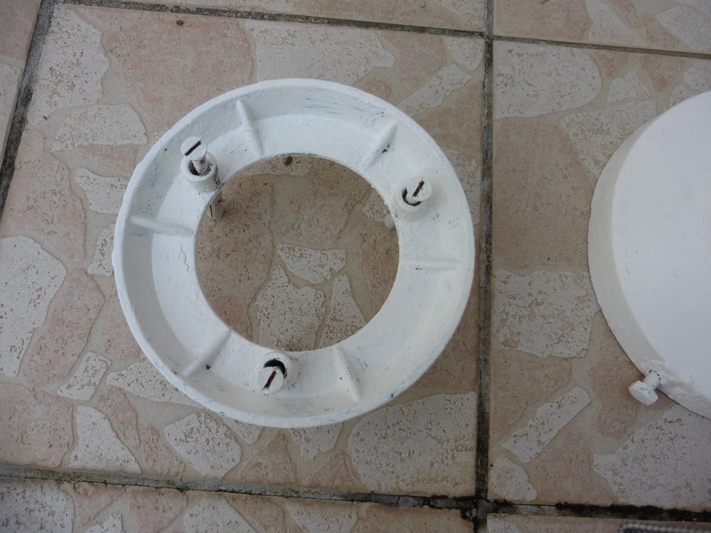 Lampadaire Couleur Blanc &eacute;l&eacute;ctrique Ext&eacute;rieur &agrave; Prendre sur Bricolage