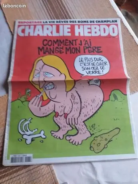 JOURNAL CHARLIE HEBDO N1186 ANNEE 2015 3 Chaumont (52)