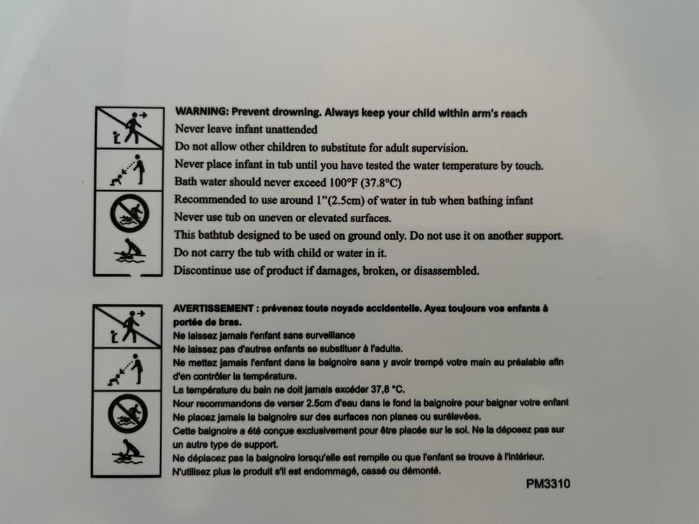 pour le bain Puériculture
