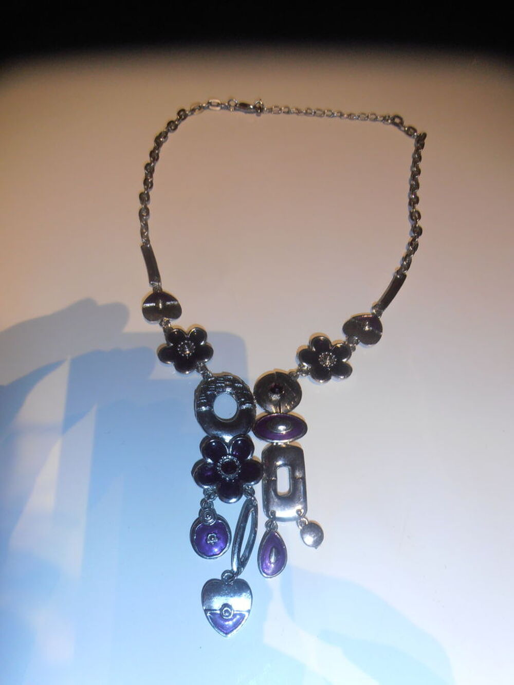 Collier argent&eacute; 20 (28b) Bijoux et montres