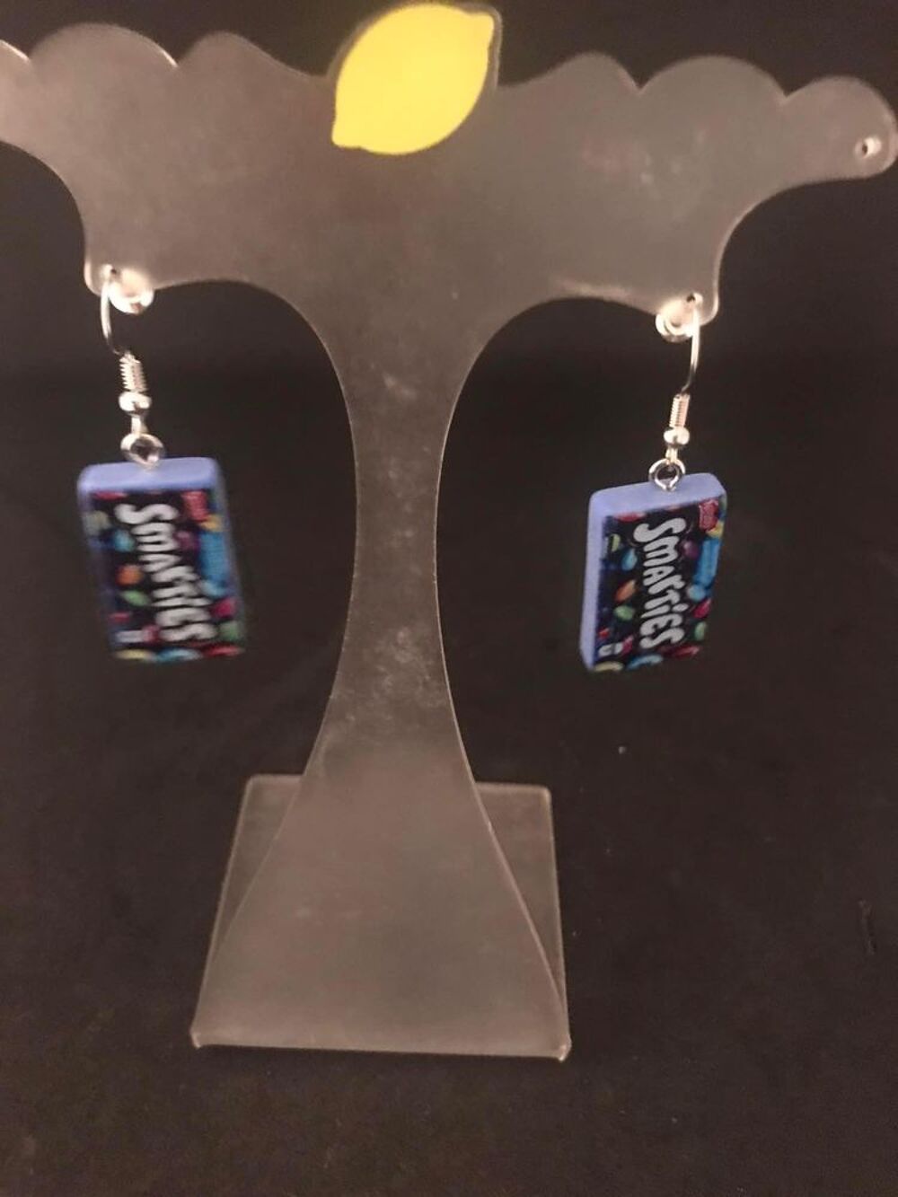 boucles d?oreilles fantaisie Smarties Bijoux et montres