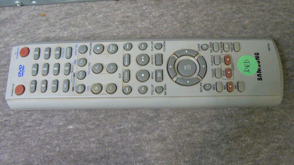 Samsund DVD-VHS DVD-VR300E Photos/Video/TV