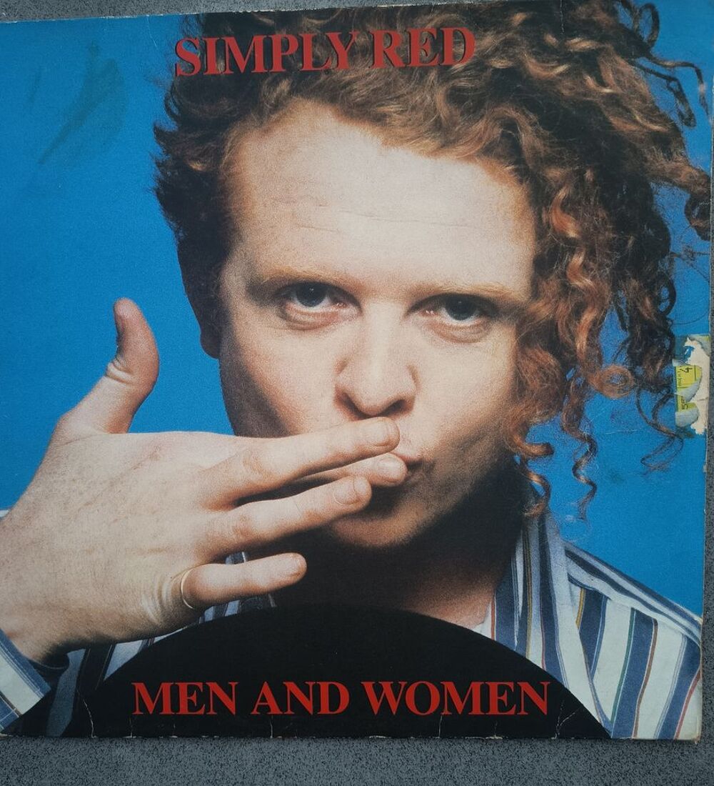 1 33 tours vinyles1 simply red CD et vinyles