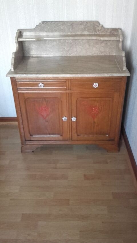 Meuble salle de bains chne dessus marbre TBE
190 Bucey-en-Othe (10)