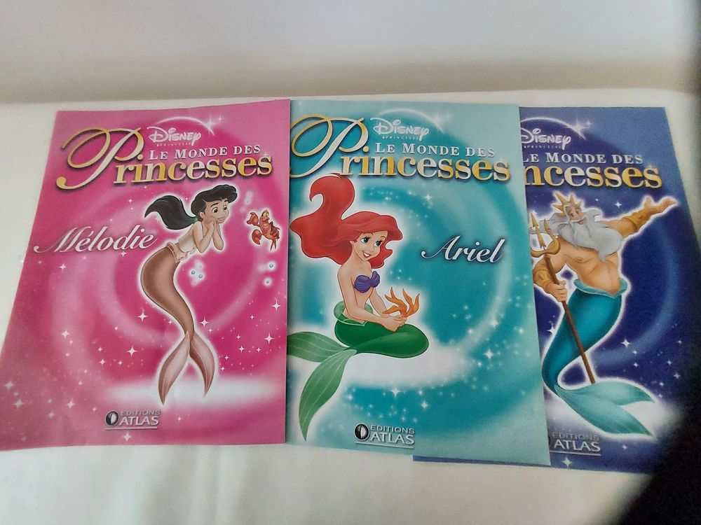 Princesse Disney en porcelaine Ariel. 