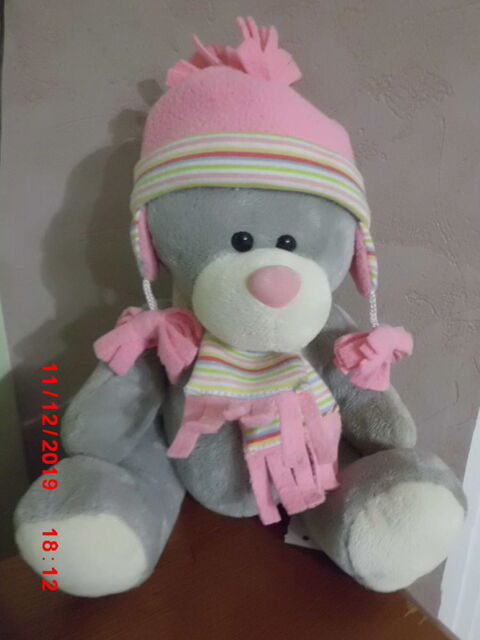 ours gris et rose lou'ann company 16 Oignies (62)