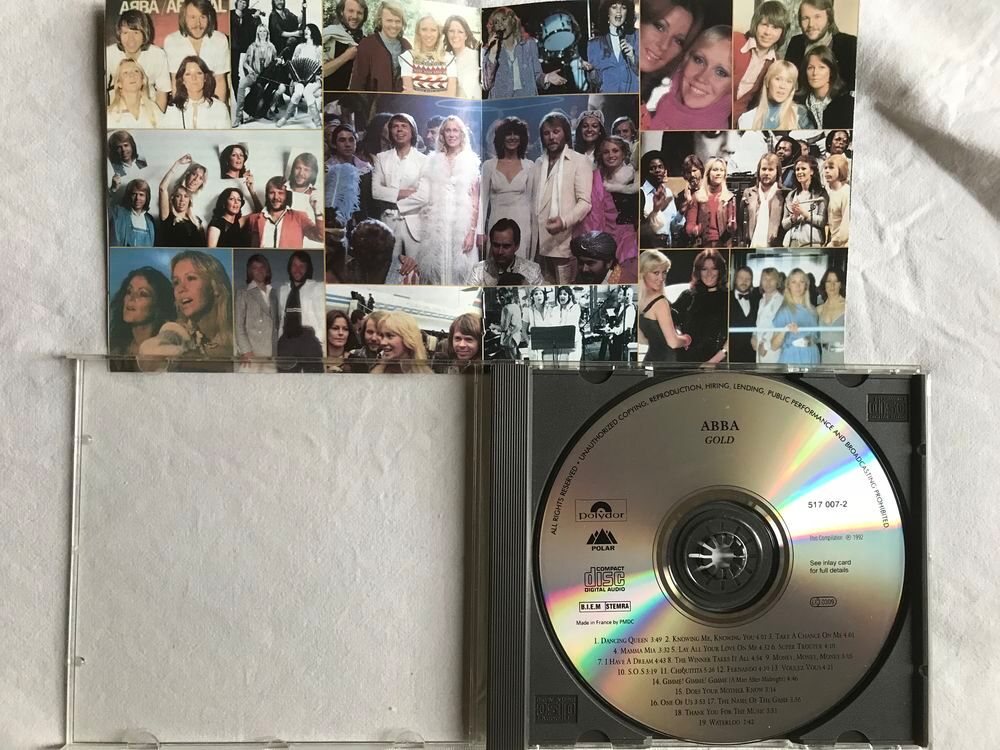 CD ABBA Gold - Greatest Hits CD et vinyles