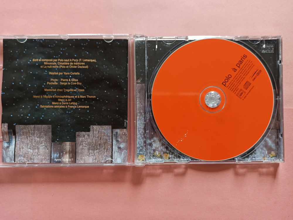 CD &agrave; Paris CD et vinyles