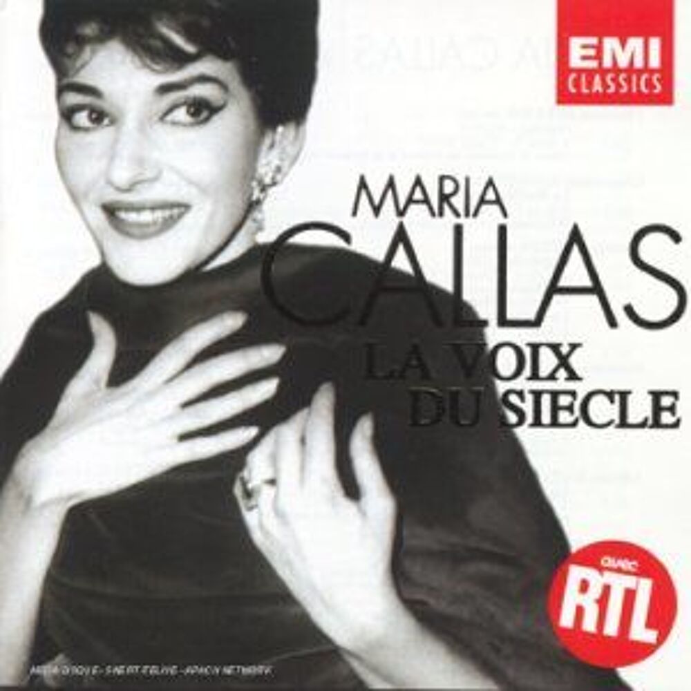 CD Maria Callas La voix du si&egrave;cle (&eacute;tat neuf) CD et vinyles