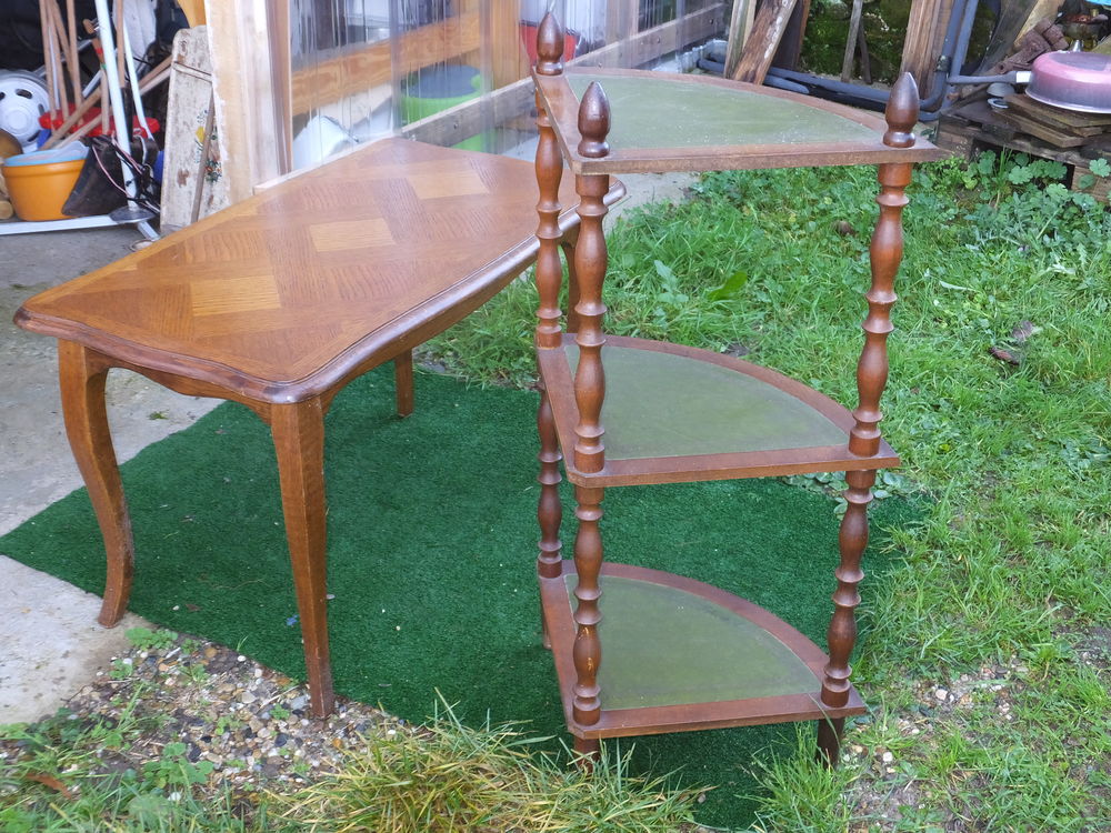 Table basse et sellette d'angle Meubles