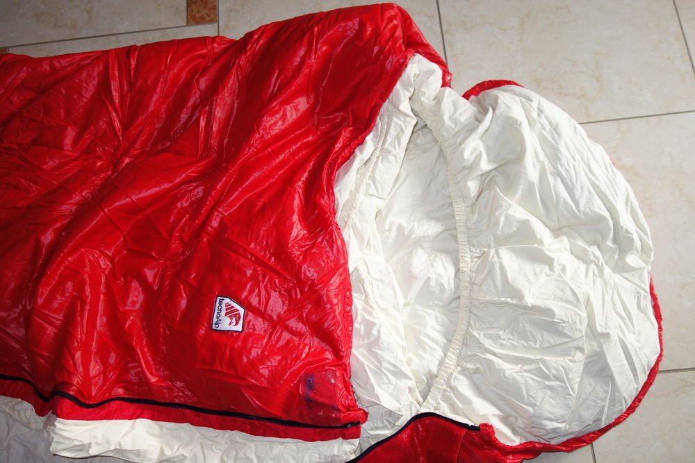 Duvet grand froid type sarcophage, Sports