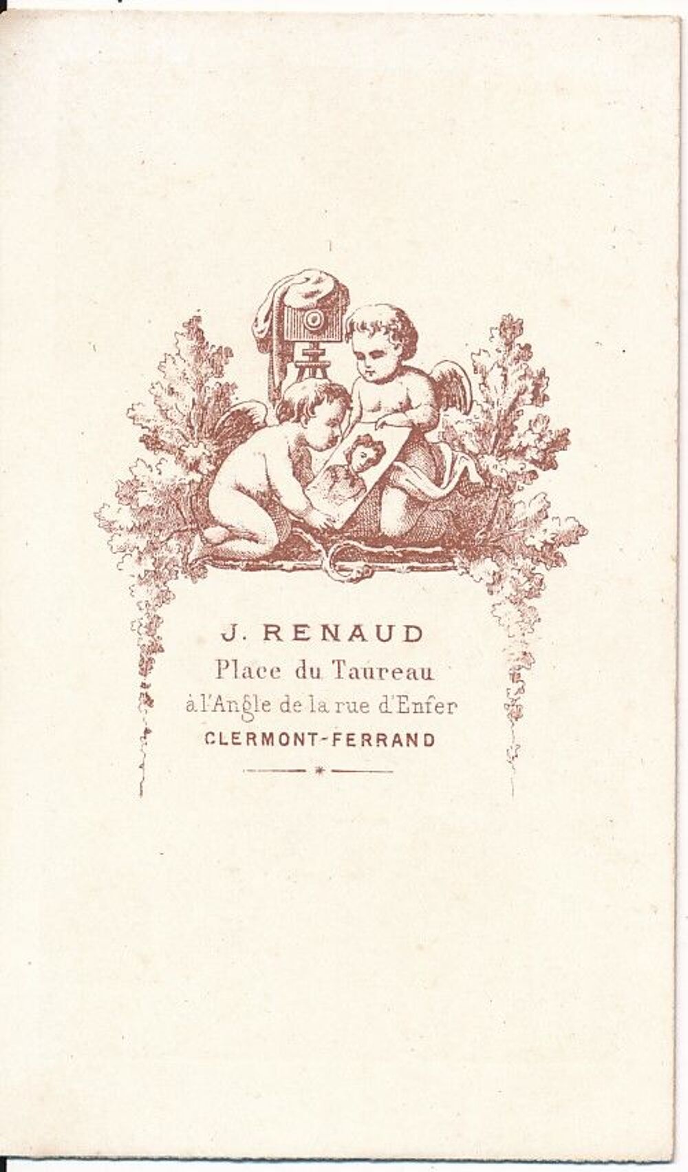 Cdv Portrait Henri Lecoq Botaniste Photographie Renaud 1870 
