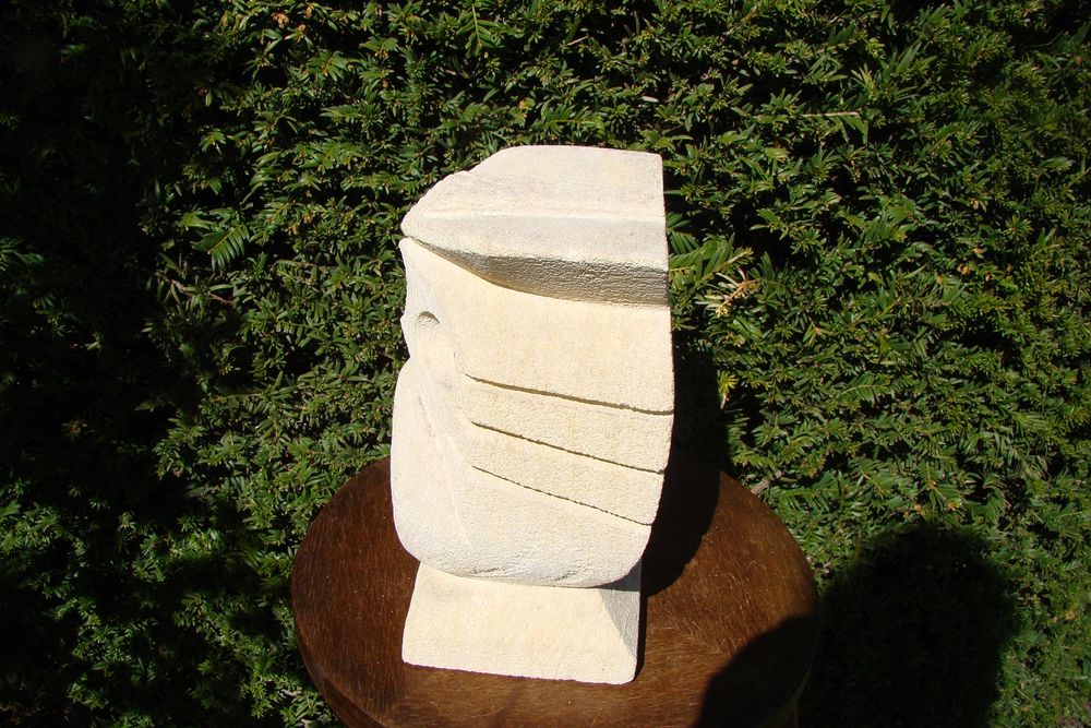 Sculpture en pierre hibou / chouette - ann&eacute;es 1980
Décoration