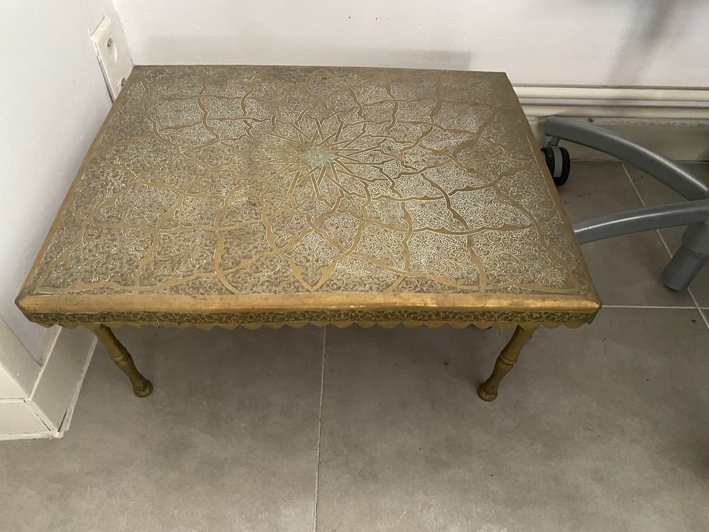Table basse en cuivre Meubles