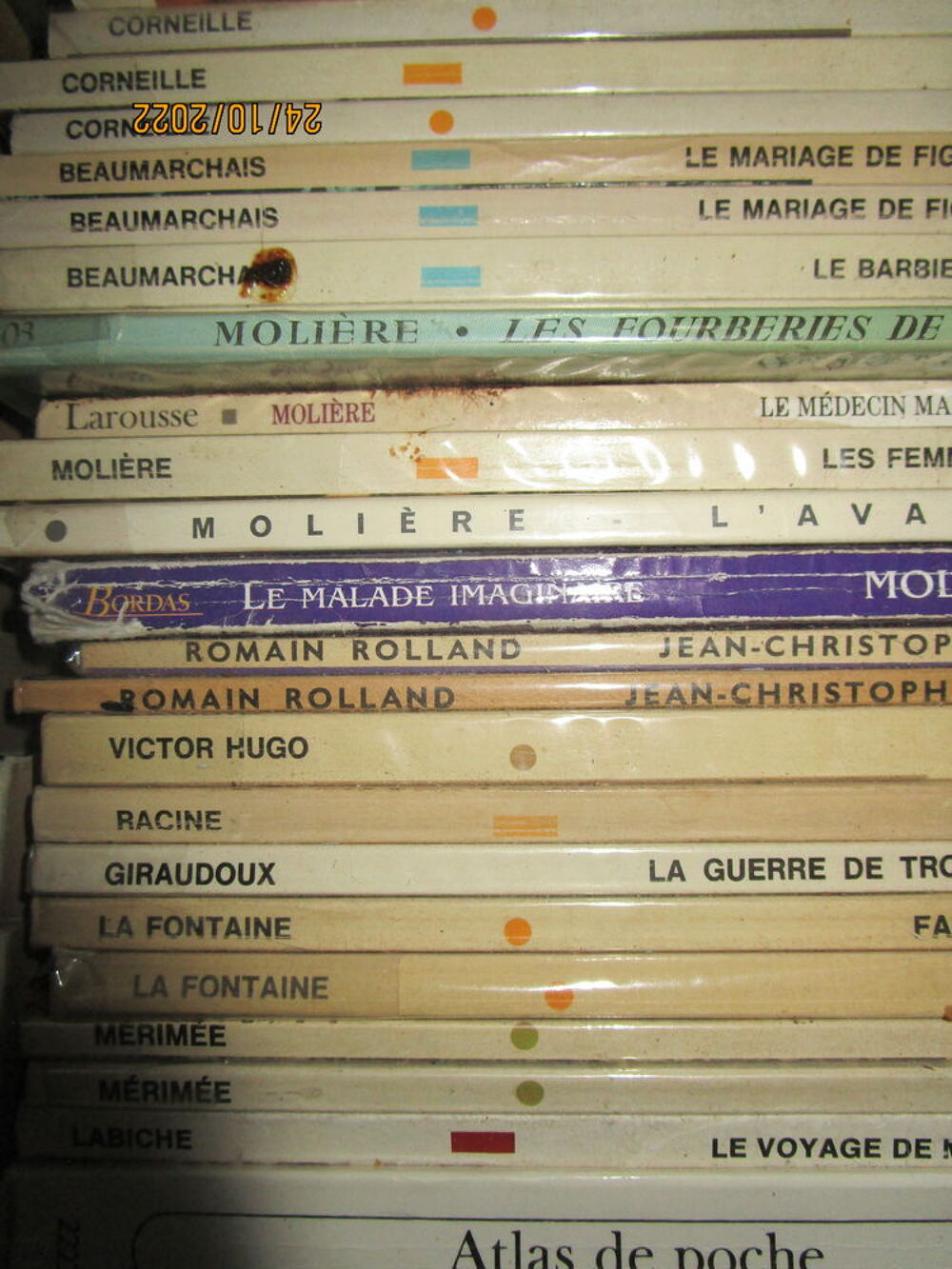 lot de manuels classiques litt&eacute;rature fran&ccedil;aise Livres et BD