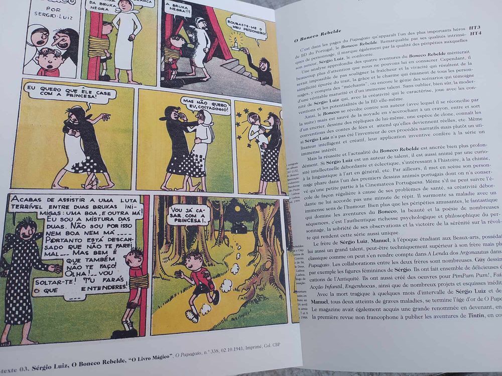 Livre Le Portugal en Bulles un Si&egrave;cle de Bandes Dessin&eacute;es 
Livres et BD