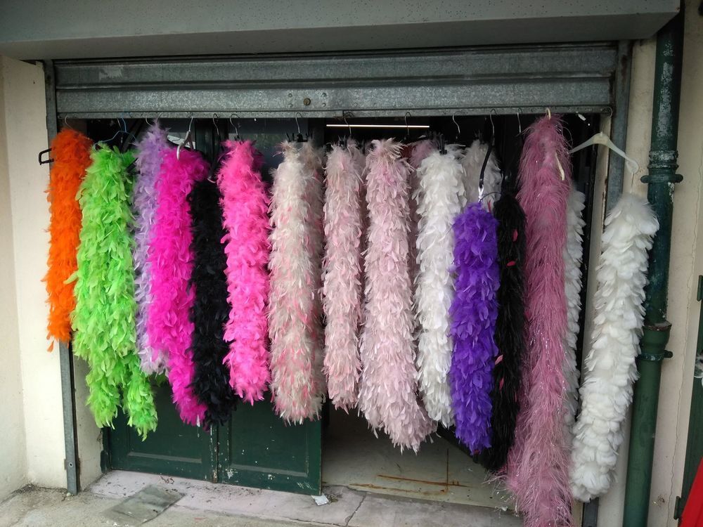BOAS de plumes Vêtements