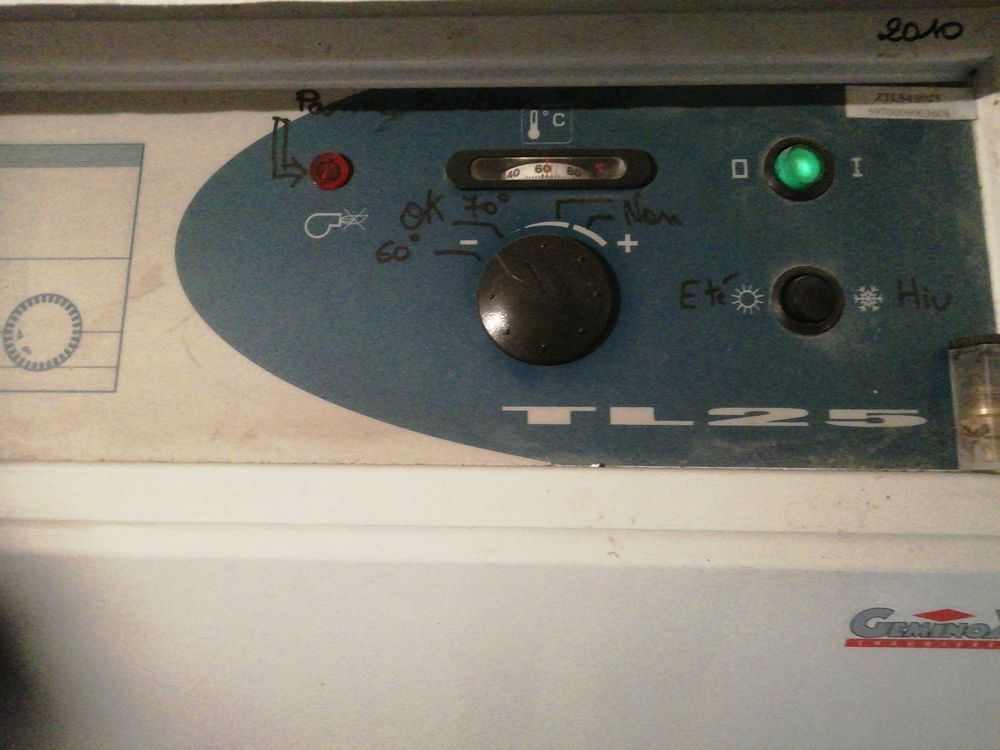 chaudiere fuel Bosch Geminox TL25 Bricolage