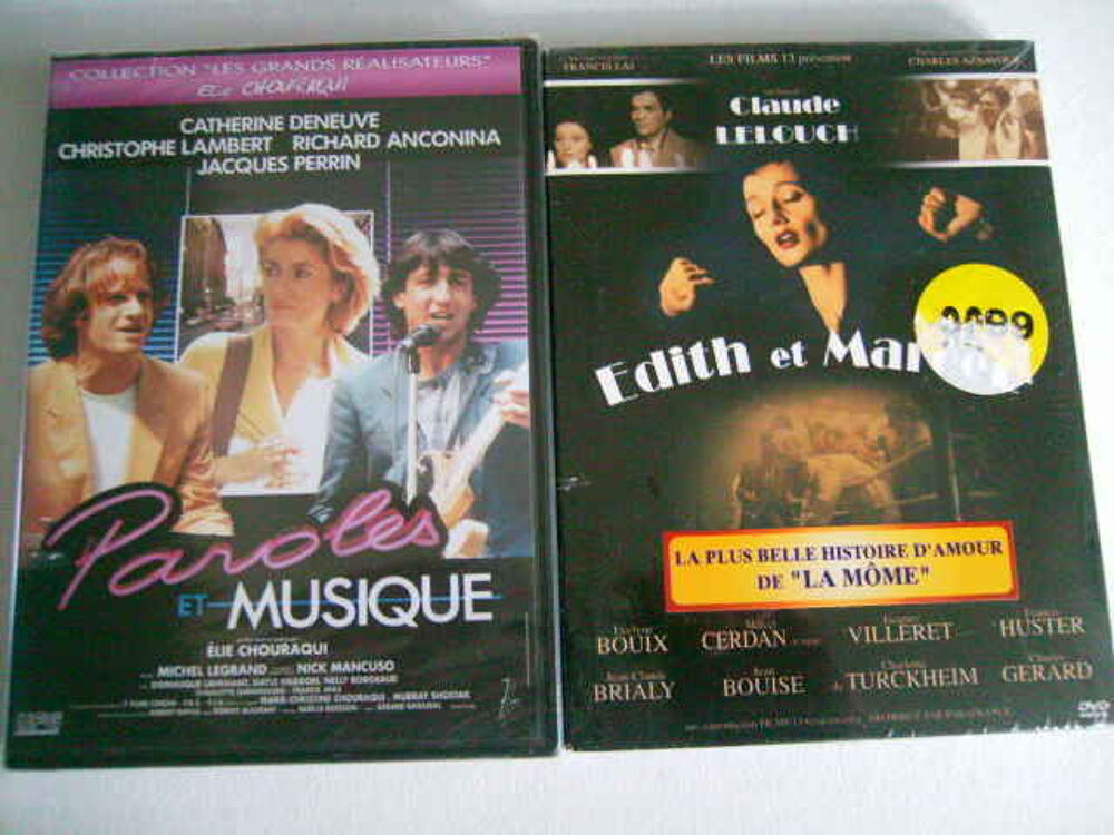 2 DVD FILM de MUSIQUE DVD et blu-ray