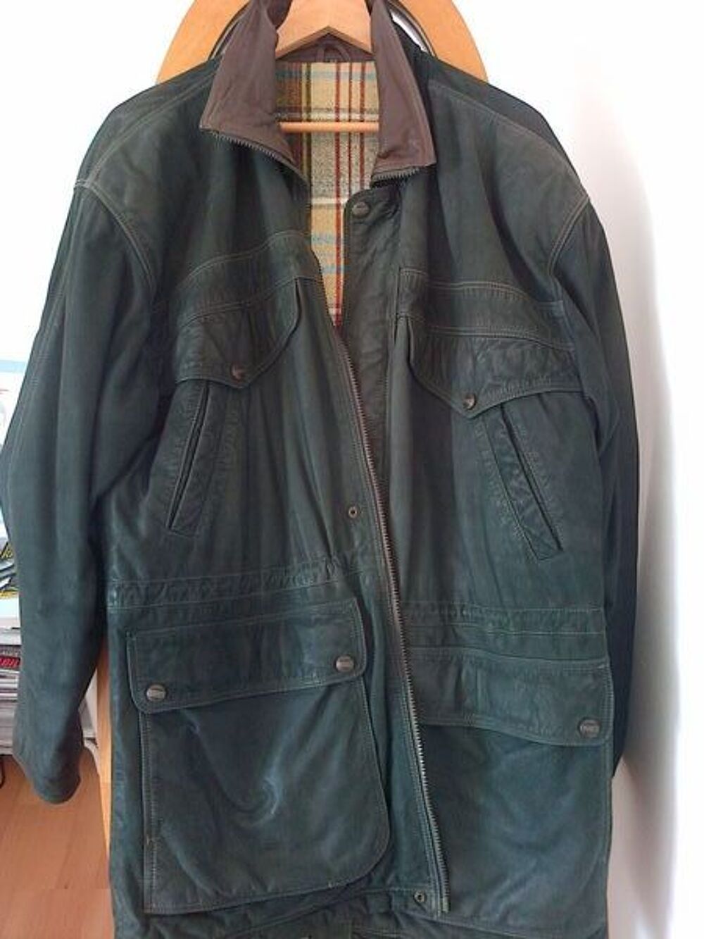 Veste cuir Vêtements