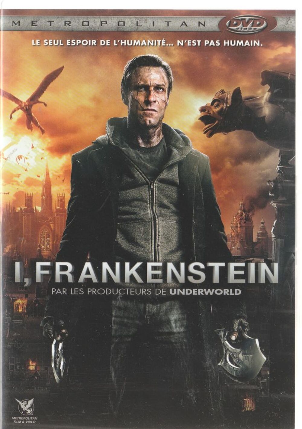 I, Frankenstein DVD et blu-ray