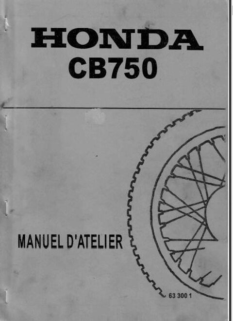 Manuels de rparation Honda vintage 10 Marseille 1 (13)