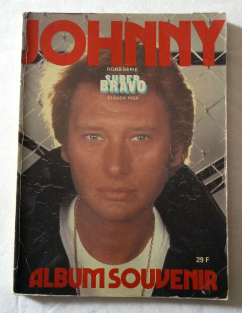 JOHNNY  HORS SERIE SUPER BRAVO ALBUM SOUVENIR 7 Doullens (80)