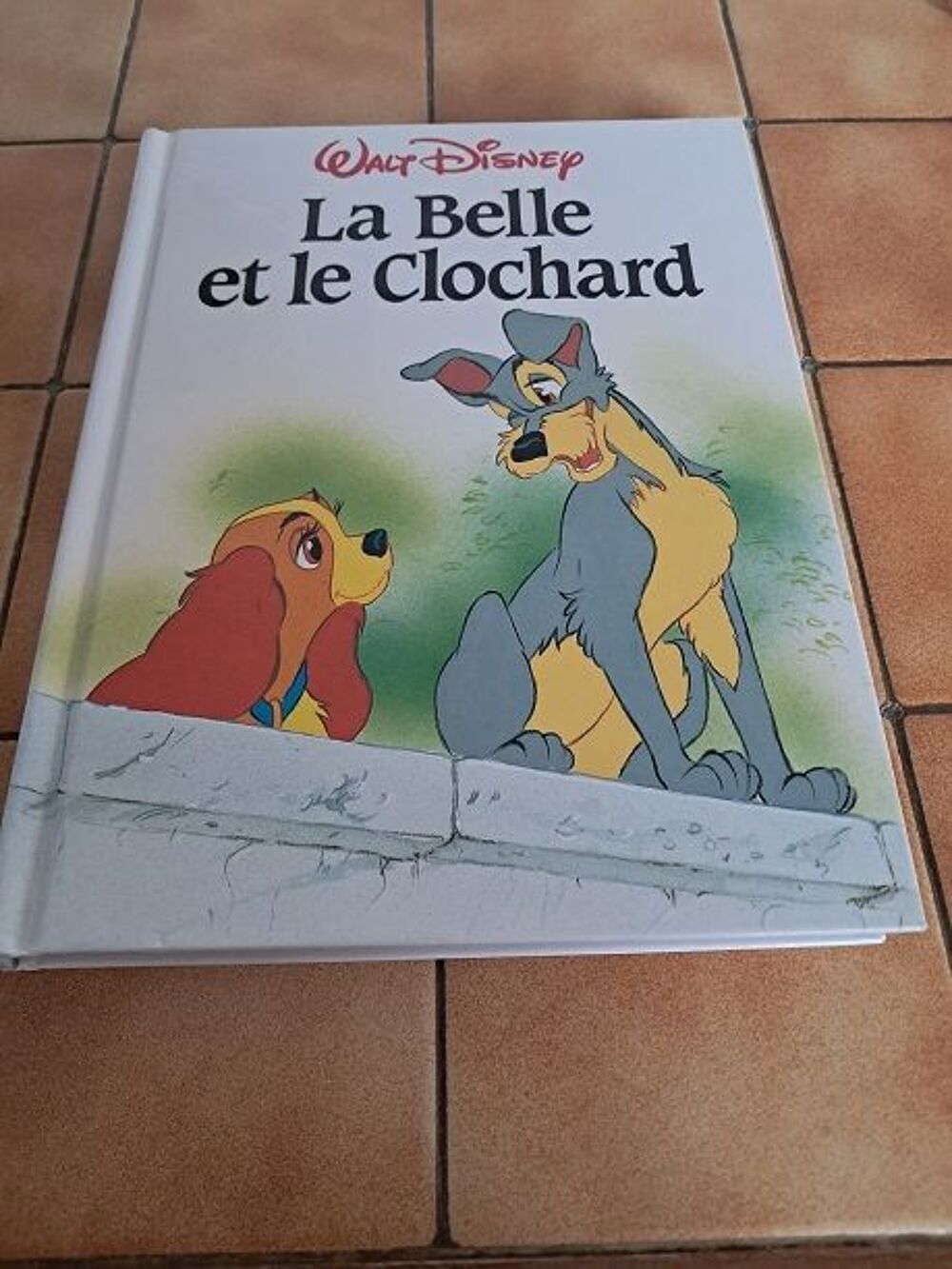 Livre Disney vintage belle et le clochard anime manga ancien Livres et BD