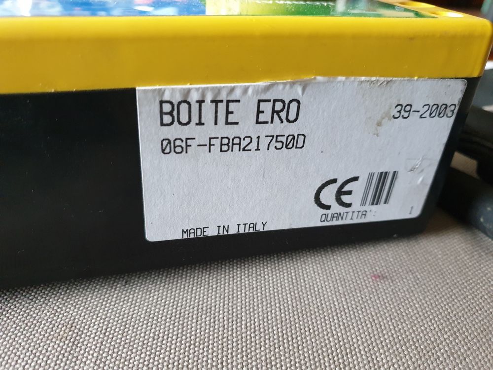 Boite de r&eacute;vision Boitier de commande ERO DZI ascenseur occa Bricolage