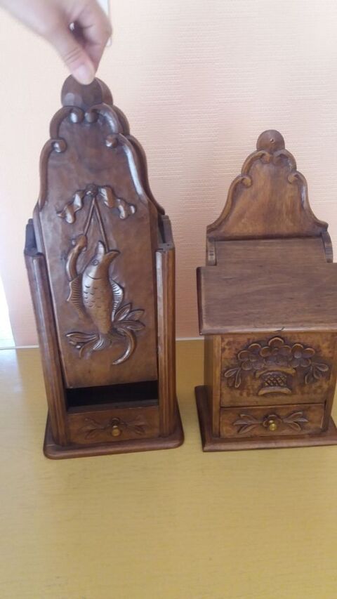 2 boites à sel en bois massif 195 Sartrouville (78)