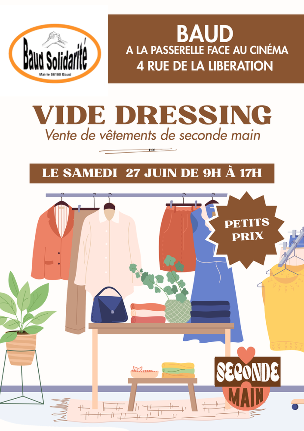 Baud Solidarit&eacute;, de v&ecirc;tements Vêtements