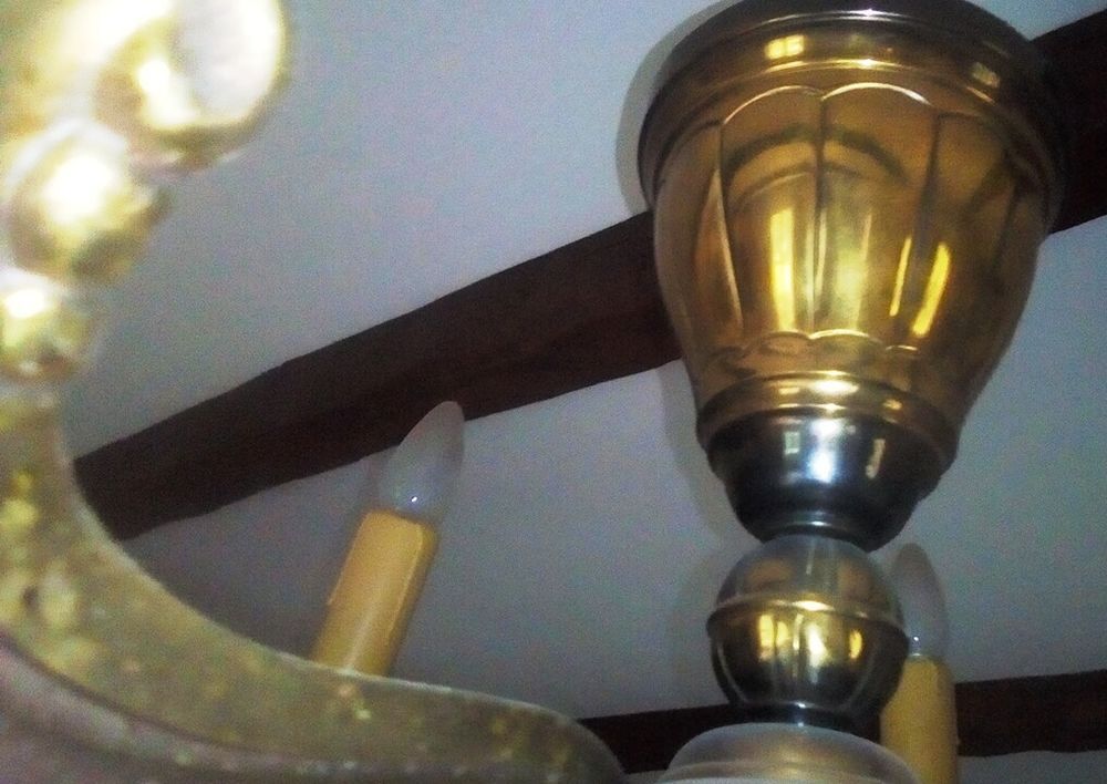Lustre en bronze vintage Décoration