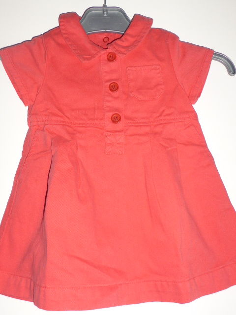 Petit Bateau robe printemps �t� rouge 6 mois 7 Rueil-Malmaison (92)