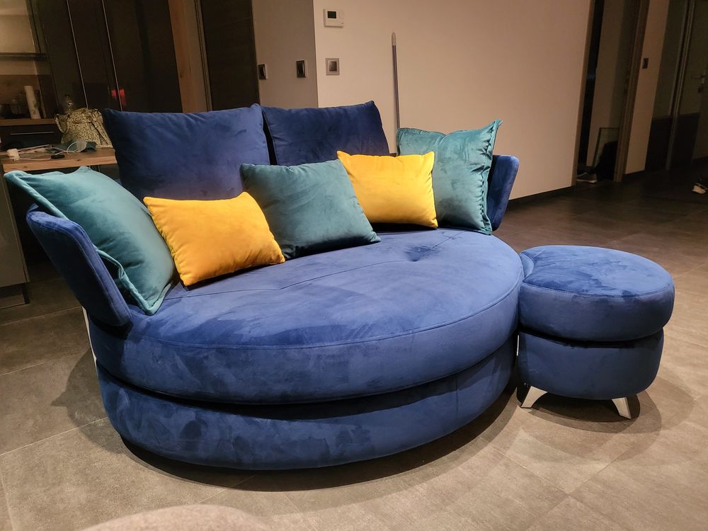 Canap&eacute; Fama Myapple + pouf Mynest Meubles