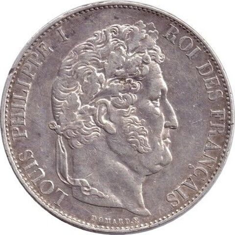 Louis Philippe 5 francs 1848A 60 Couzeix (87)